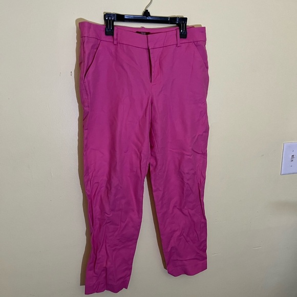 Merona Stretch Pink Pants Size 8 - Picture 3 of 5